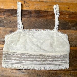 Oysho White Bralette